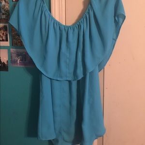 off the shoulder blouse